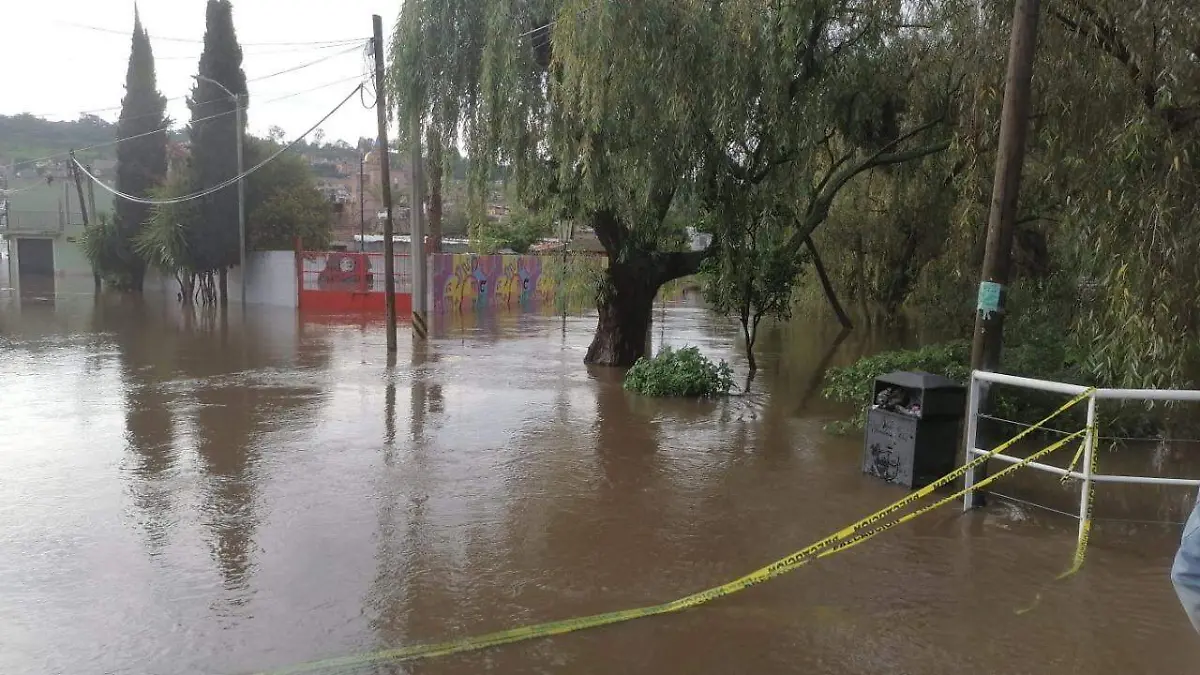 Inundaciones debido a las lluvias